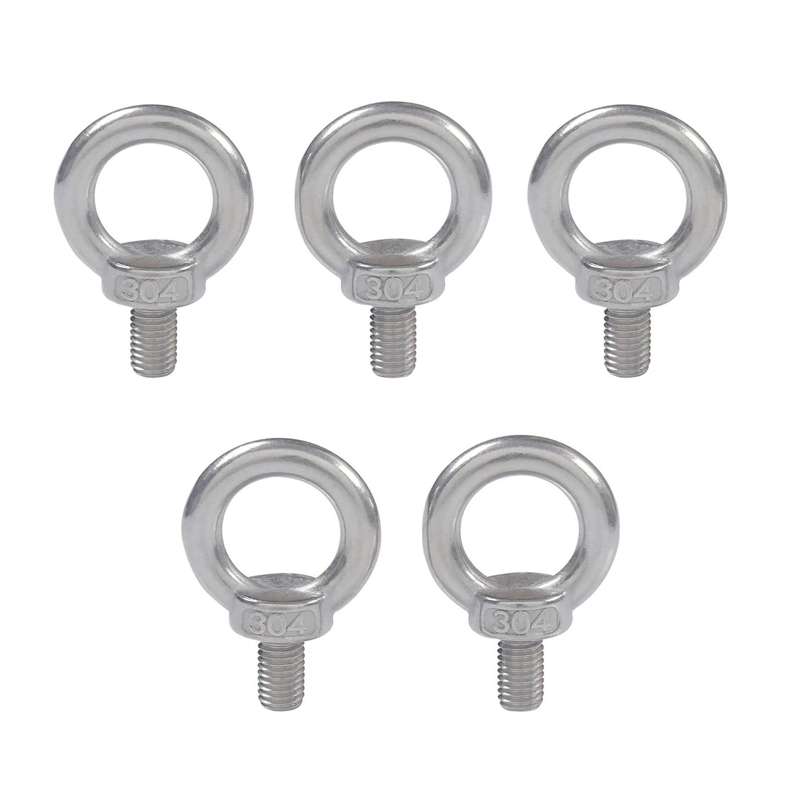 Perno de ojo de elevación de acero inoxidable M6x200mm para suspensión industrial