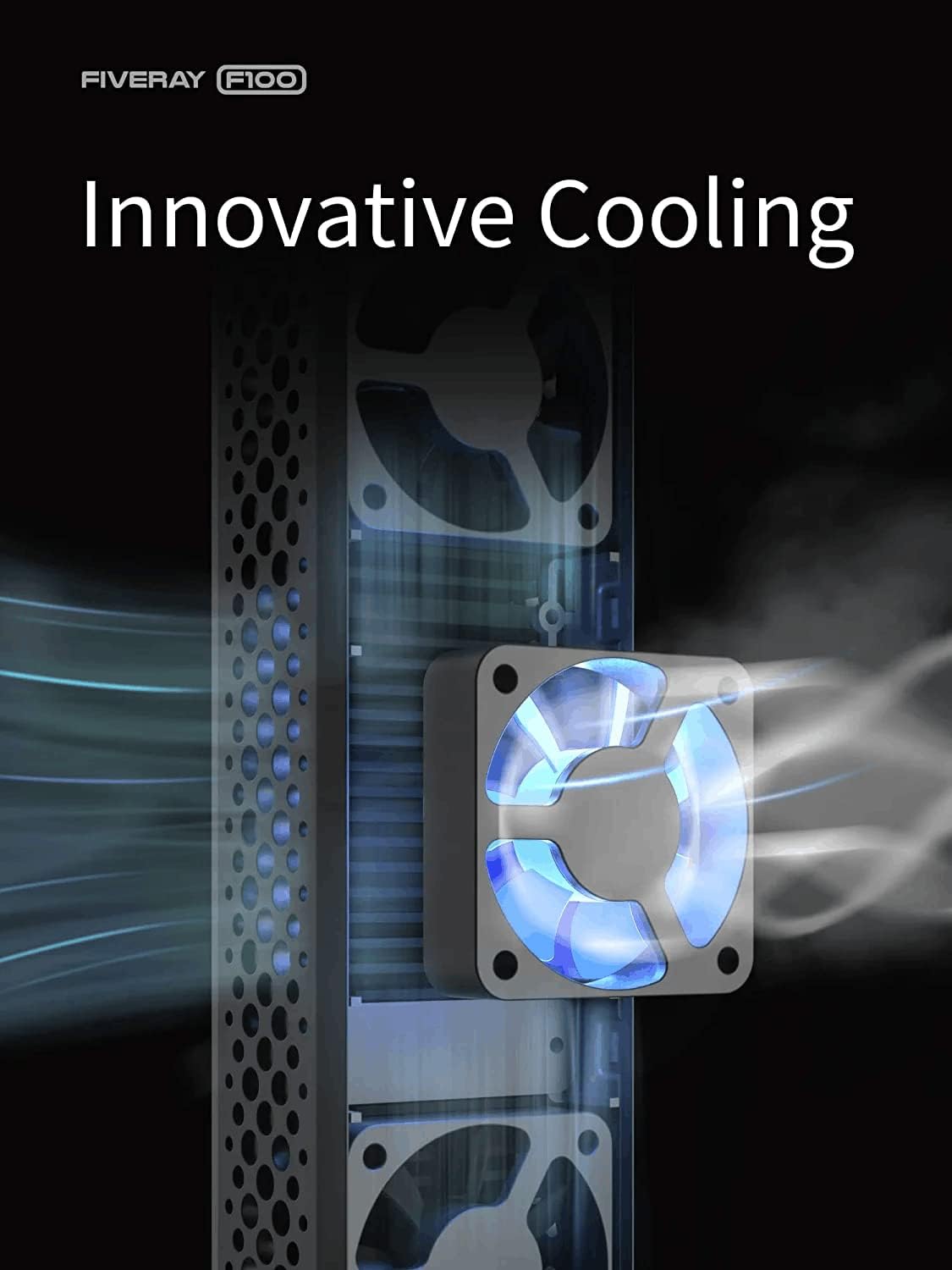 Zhiyun FIVERAY F100 100W RGB Handheld LED Video Light Wand Stick Photography Light 2700K~6200K Adjustable for Photographic Studio,Video Conferencing,Interview,Live Streaming,Vlogging,Close-up portrait