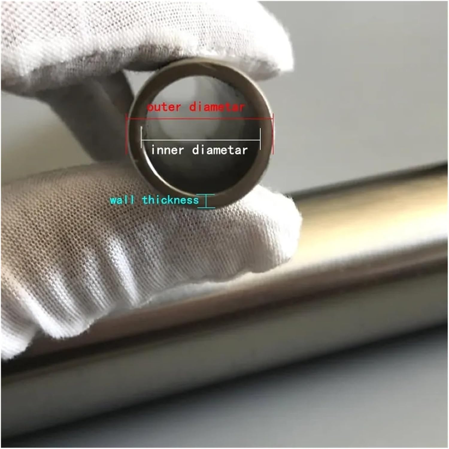 Precision 304 Stainless Steel Seamless Round Capillary Tube, Available In 250mm & 500mm Lengths(12x10x250mm-2pcs)
