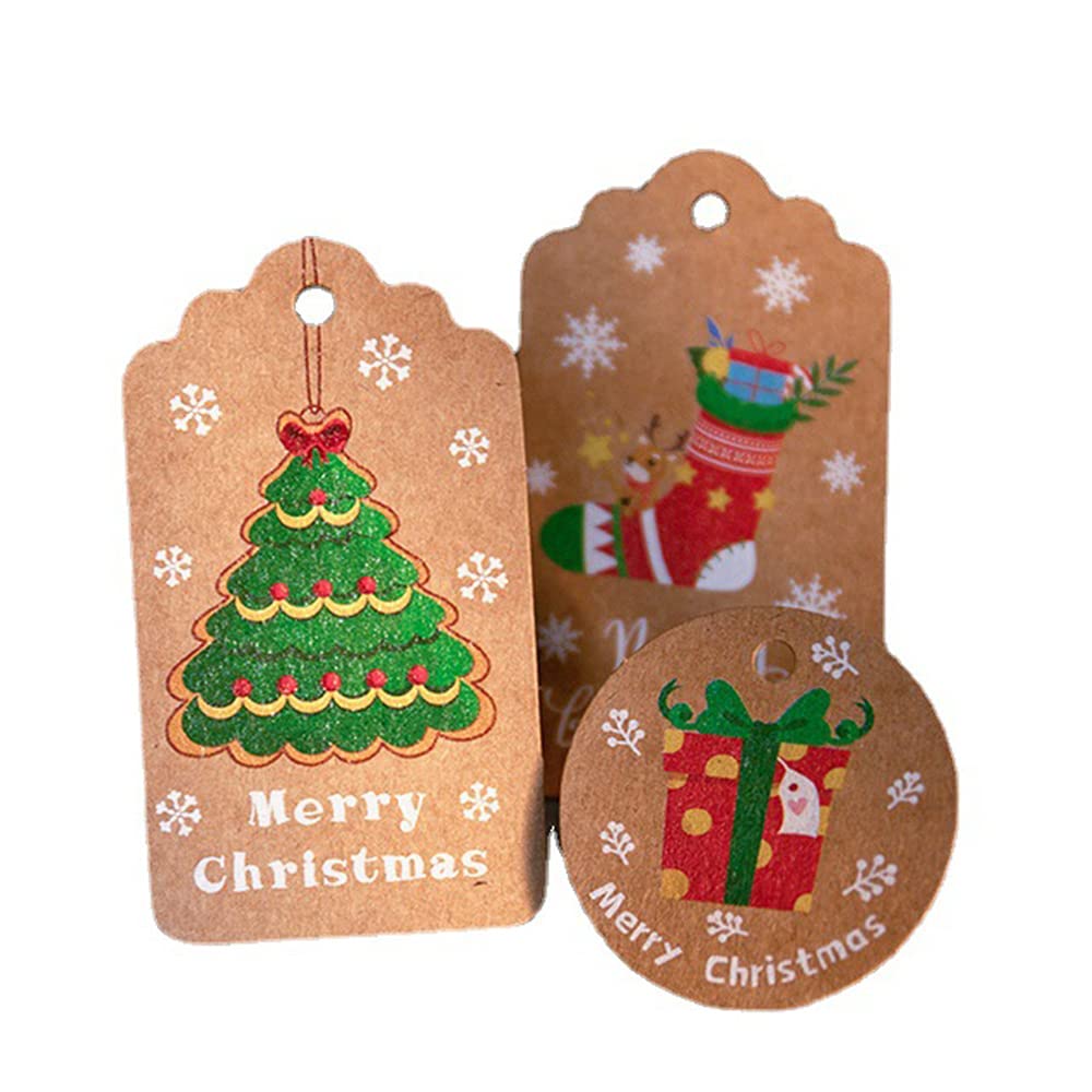 Lot De 200+ étiquettes Et Sceaux De Noël Vintage Hallmark - Multicolores - Neuf - USA