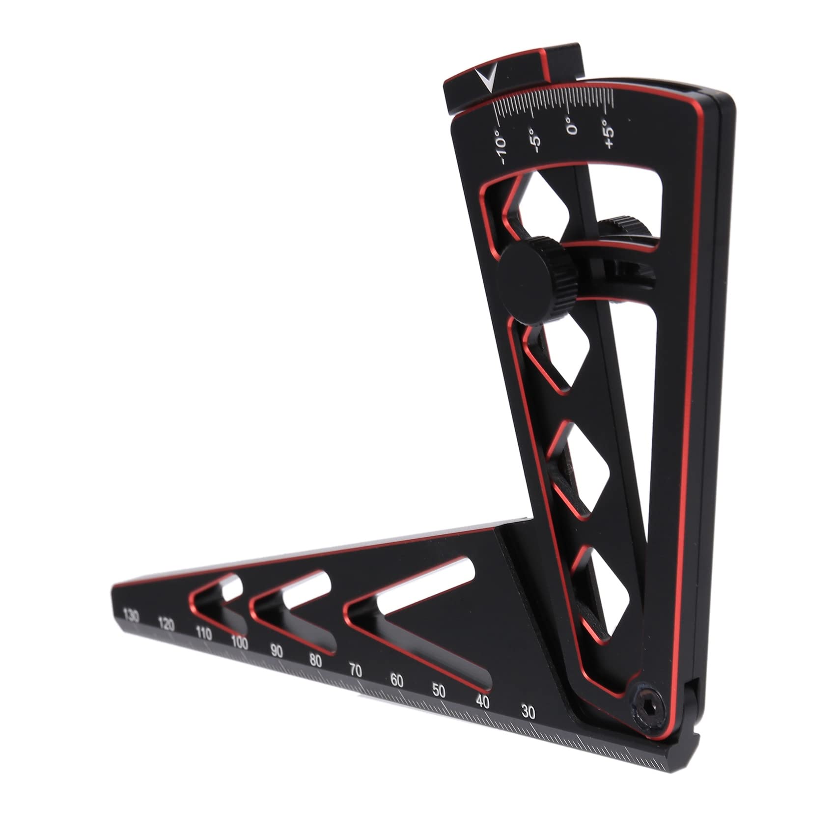 Einstellbares Metall Lineal zum Einstellen der RC Auto HöHe und des Felgensturzes Um 15 Grad Hobby Werkzeuge CNC für 1/8 1/10 RC Auto,2