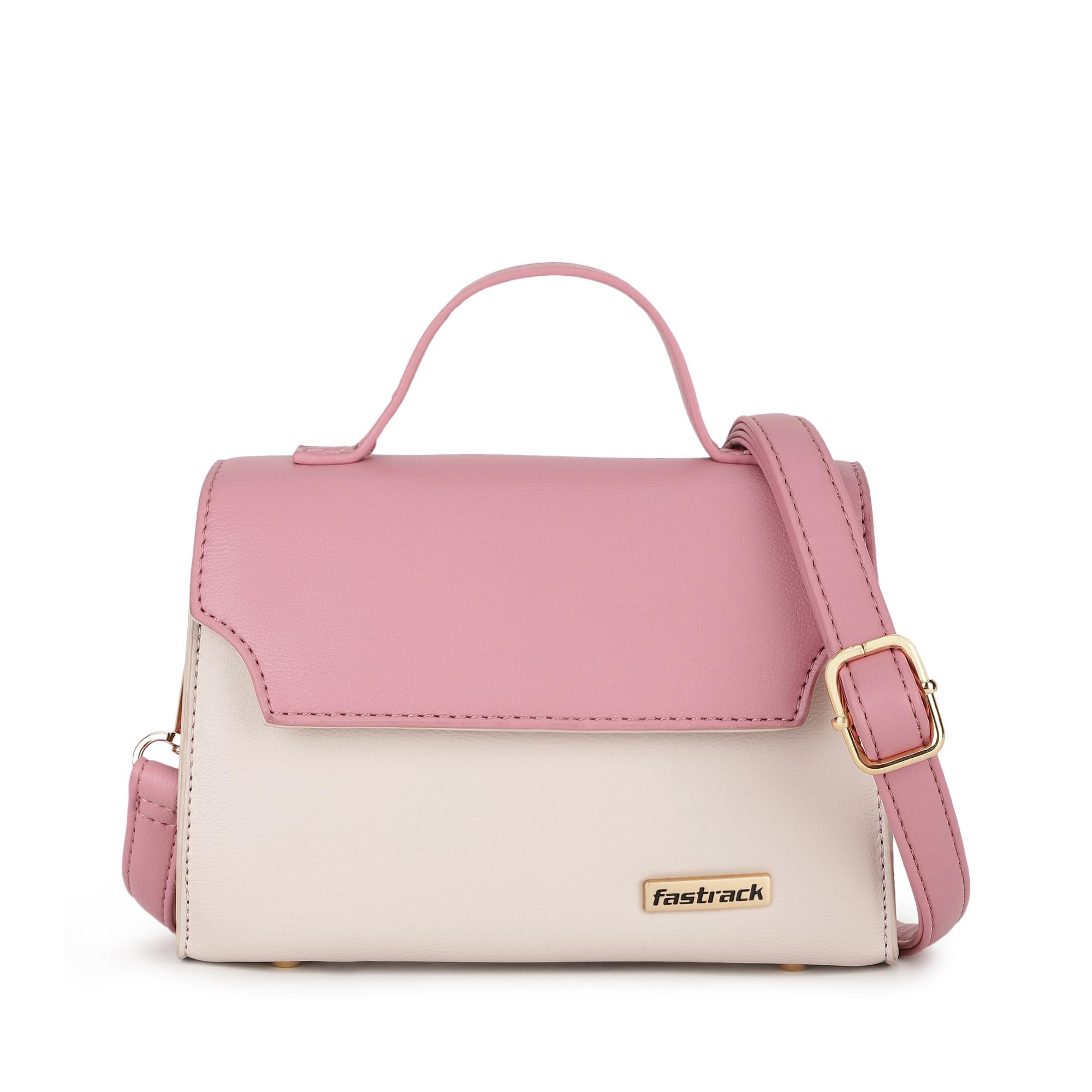 fastrack Dual Color Satchel for Women, Ladies and Girls | Stylish and Trendy Satchel Bag for Girls, Ladies and Women | Made Up of Premium Synthetic Leather Material-picture-39