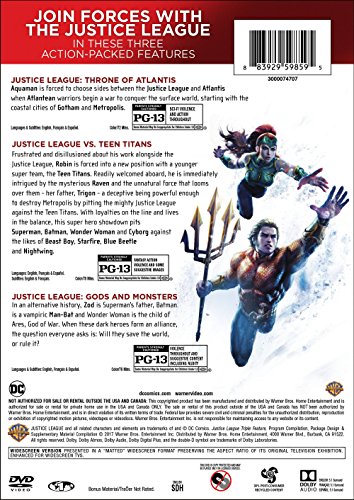Largometrajes en DVD Liga de la Justicia vs Teen Titans para los seguidores de la animación USA 3