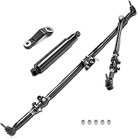 A-Premium Front Steering Drag Link Tie Rod Kit for Dodge Ram 1500 2006-2008 & Ram 2500/3500 2003-2013 4WD - Complete Assembly