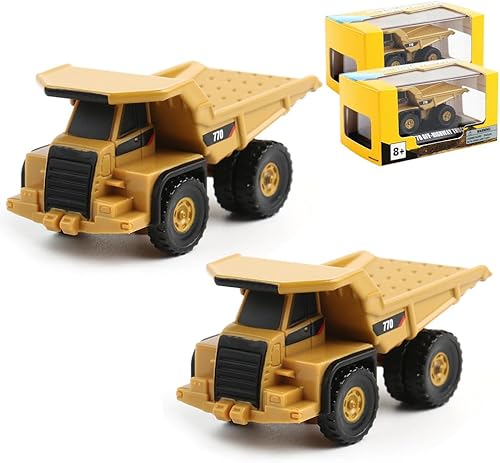 Miniatura 11 de chengchuang Paquete de 2 vehículos de construcción de aleación a escala 1:160 N, modelo de vehículo de ingeniería para ferrocarril escala N, juego