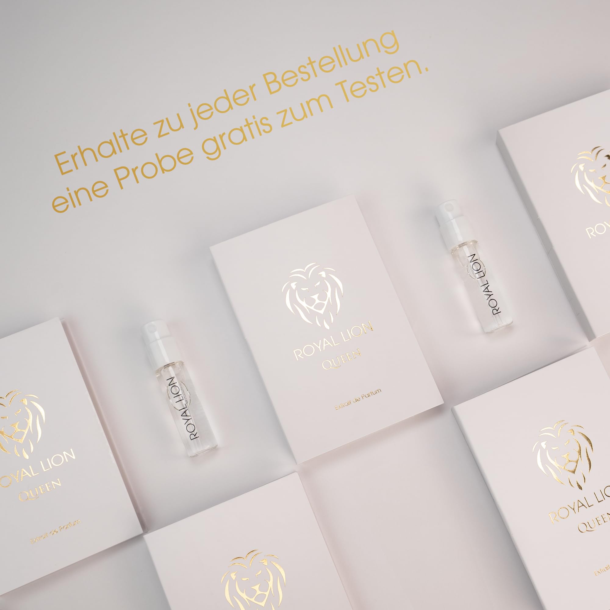 ROYAL LION QUEEN Extrait de Parfum für Damen – Sinnlicher Amberduft mit blumig-holziger Note – Langanhaltend & luxuriös
