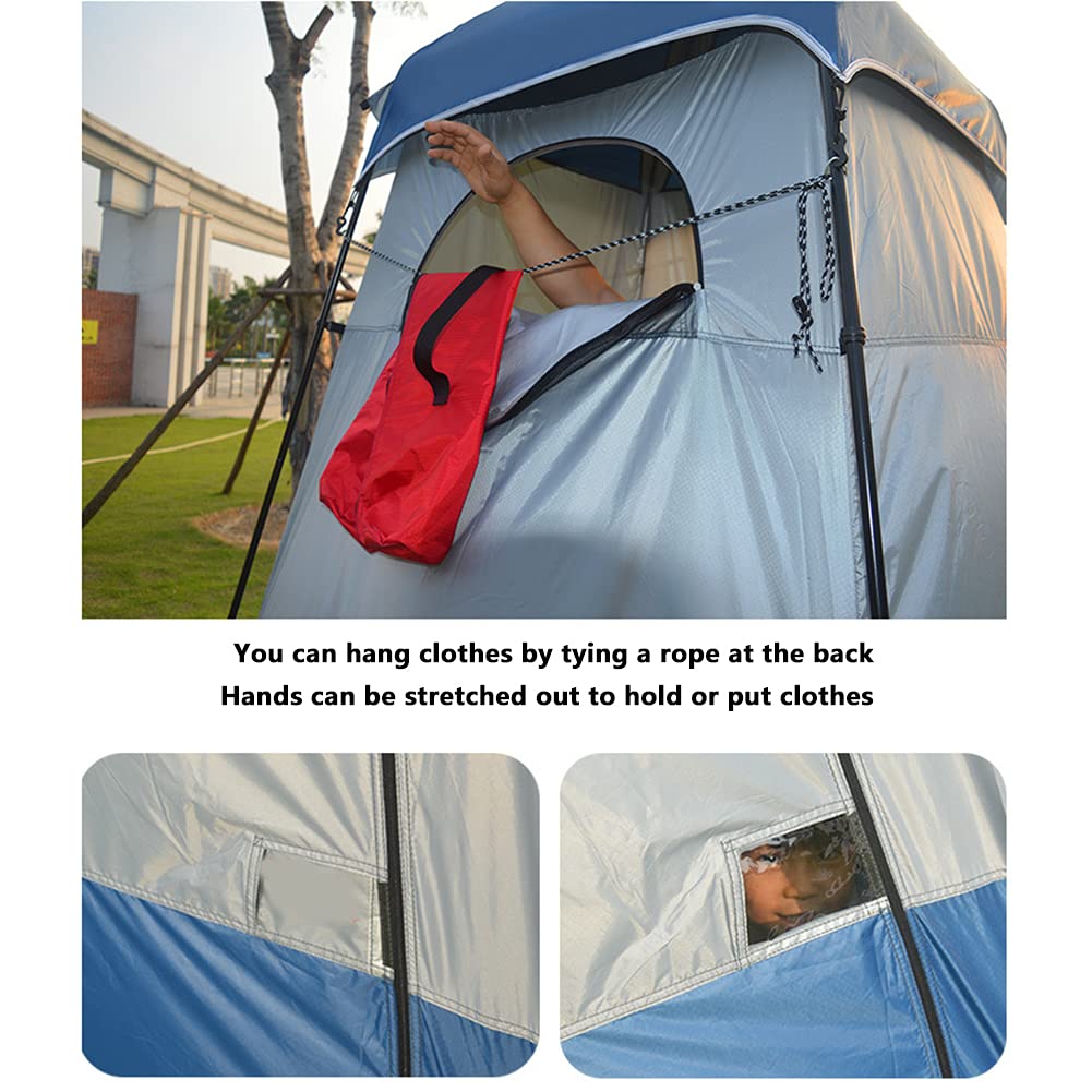 Portabile Tenda Pop-Up Campeggio per la Privacy, Spiaggia Tenda Spogliatoio, per Spiaggia in Campeggio Esterni, Ia Privacy, Campeggio, WC, Spogliatoio 160 * 160 * 240CM