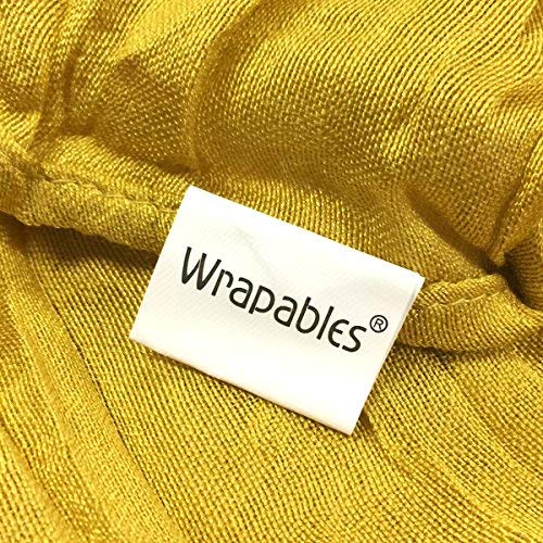 Wrapables Lightweight Silky Soft Infinity Loop Scarf, Olive4