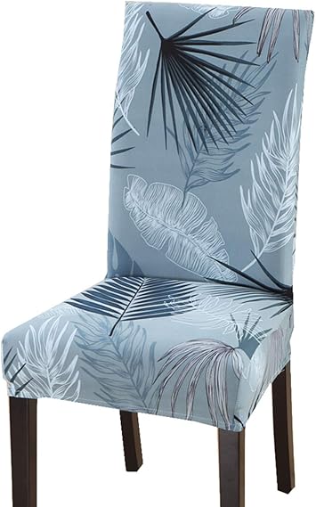 XNN Modern Stretch Dining Chair Covers Removable Washable Spandex Slipcovers for High Chairs 4/6 PCS Chair Protective Covers B, 4PCS/Set