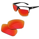 Glintbay 100% Precise-Fit Replacement Sunglass Lenses for Costa Del Mar Mag Bay 63mm