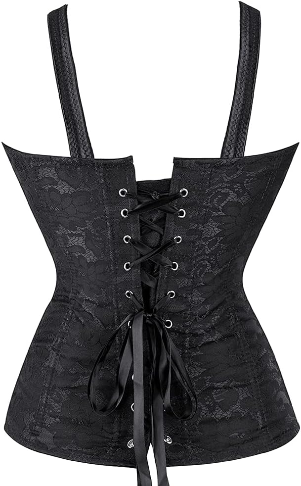 Grebrafan Retro Shapewear Corsets for Women with Straps - Image 3