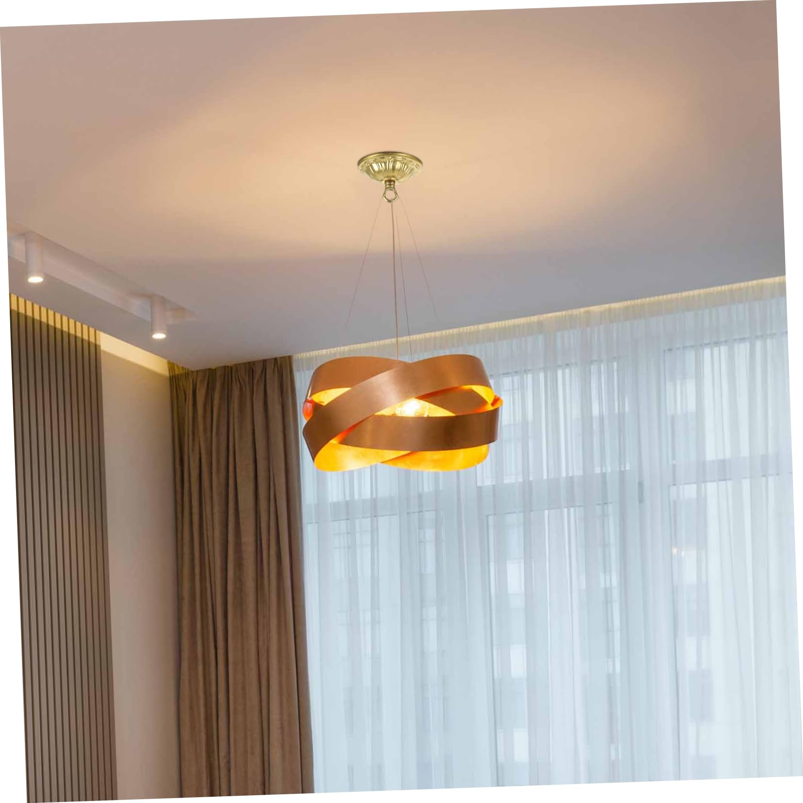 TOGEVAL Chandelier Canopy Ceiling Hook Plate Heavy Duty Mounting Bracket for Pendant Light Fixtures Vintage Style Ceiling Light Fitting Hook - Image 3