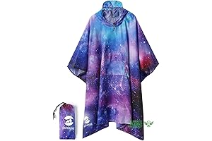 SaphiRose Hooded Rain Poncho: The Witty Way to Stay Dry