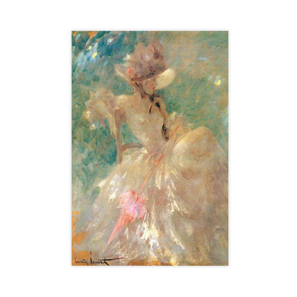 ART Poster by Louis Icart Impressionist Style Works (1) Canvas Poster Bedroom Decor Sports Landscape Office Room Decor Gift 16×24inch(40×60cm) Unframe-ART poster by Louis Icart Impressionist style1