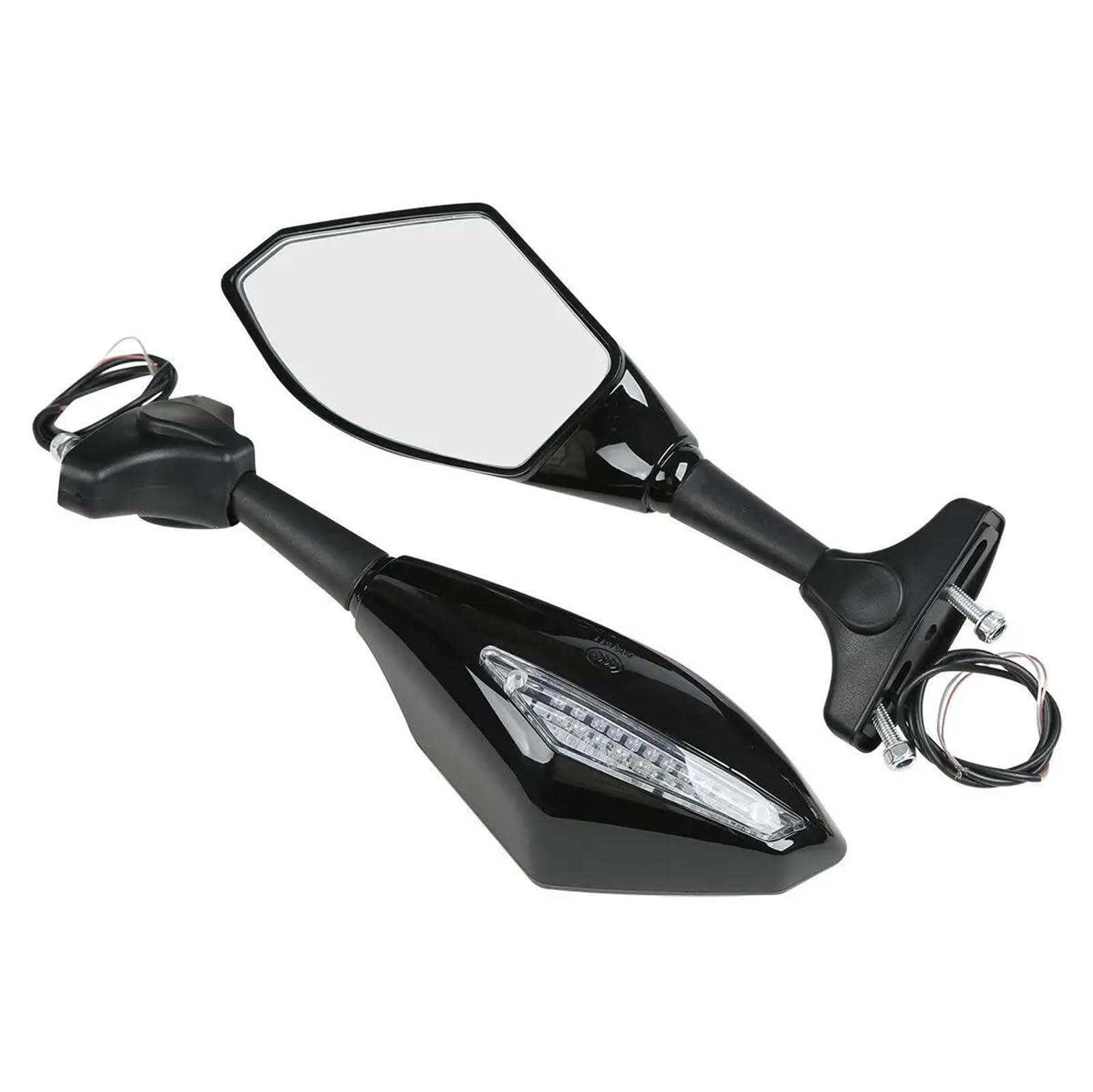 Rétroviseur de moto avec clignotant pour GSXR 600 et 750 de 2001 à 2005