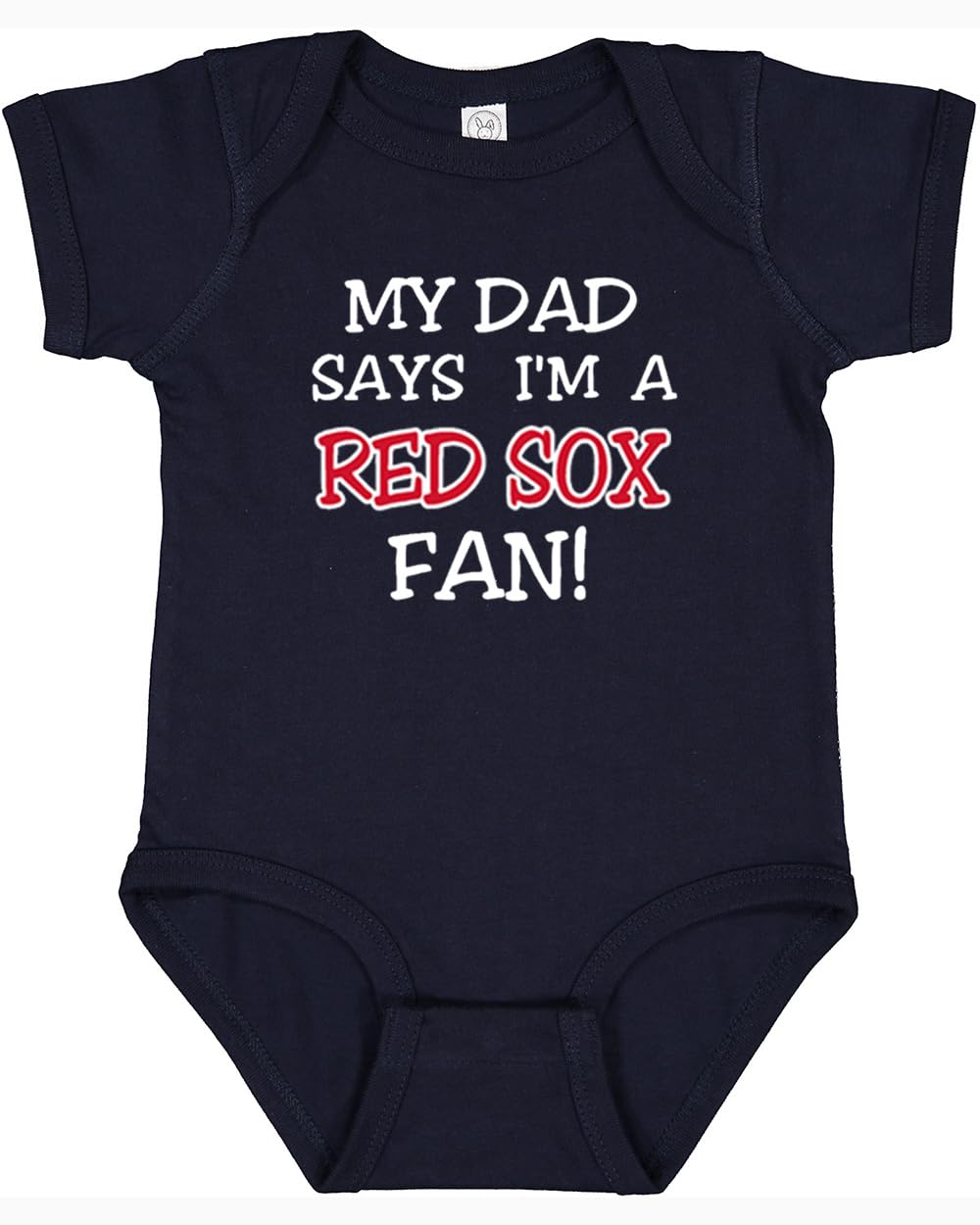 Cute My Dad Says I am a Baseball Fan Baby Bodysuit