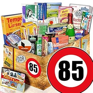 Spezialitäten Geschenk / DDR Geschenkbox / Zahl 85 / Geschenkset Mama