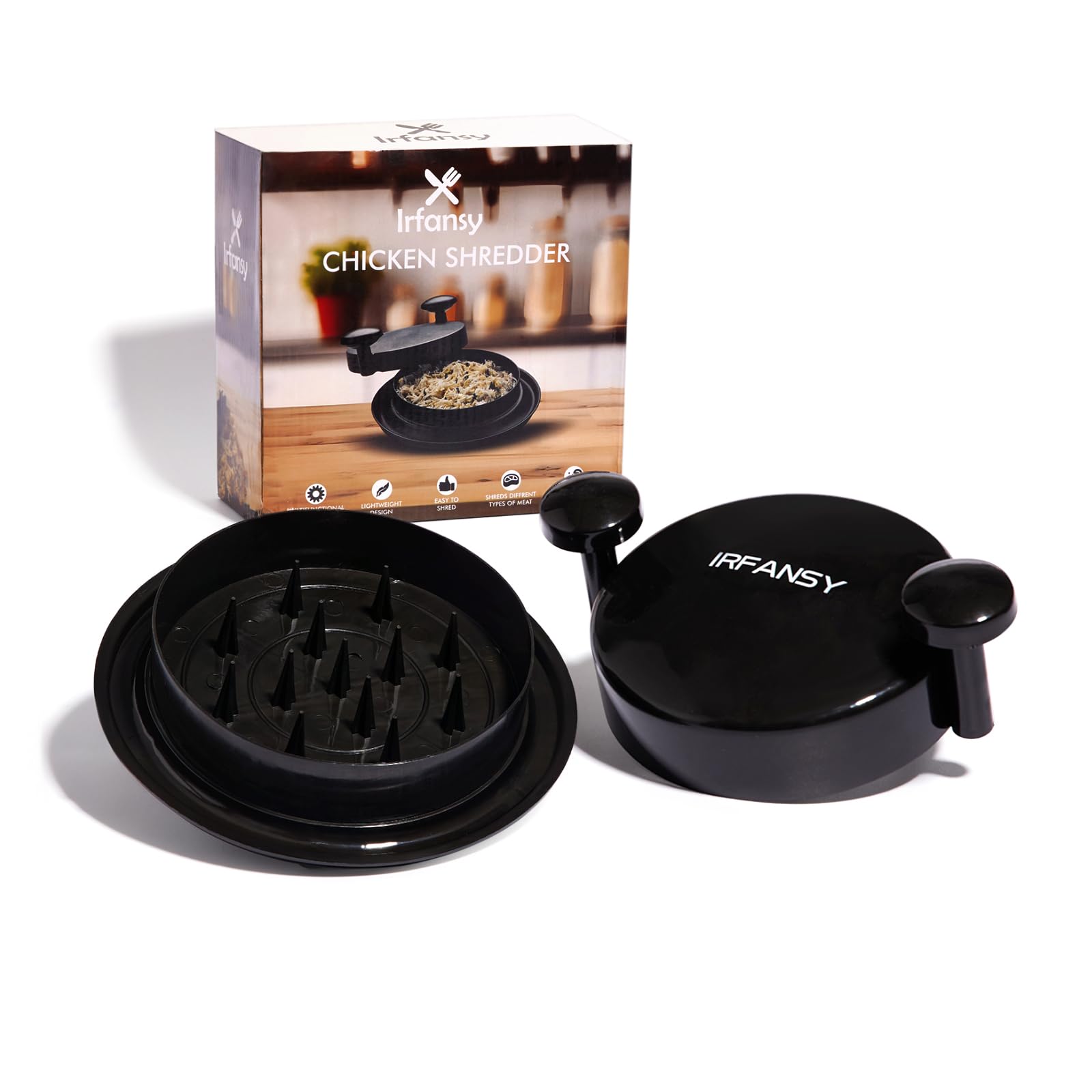 Ultimate Chicken Shredder Tool, Meat Shredder Twist Tool, Shredding Machine,Kitchen Gadgets for The Shreddiest Chicken and Steak!