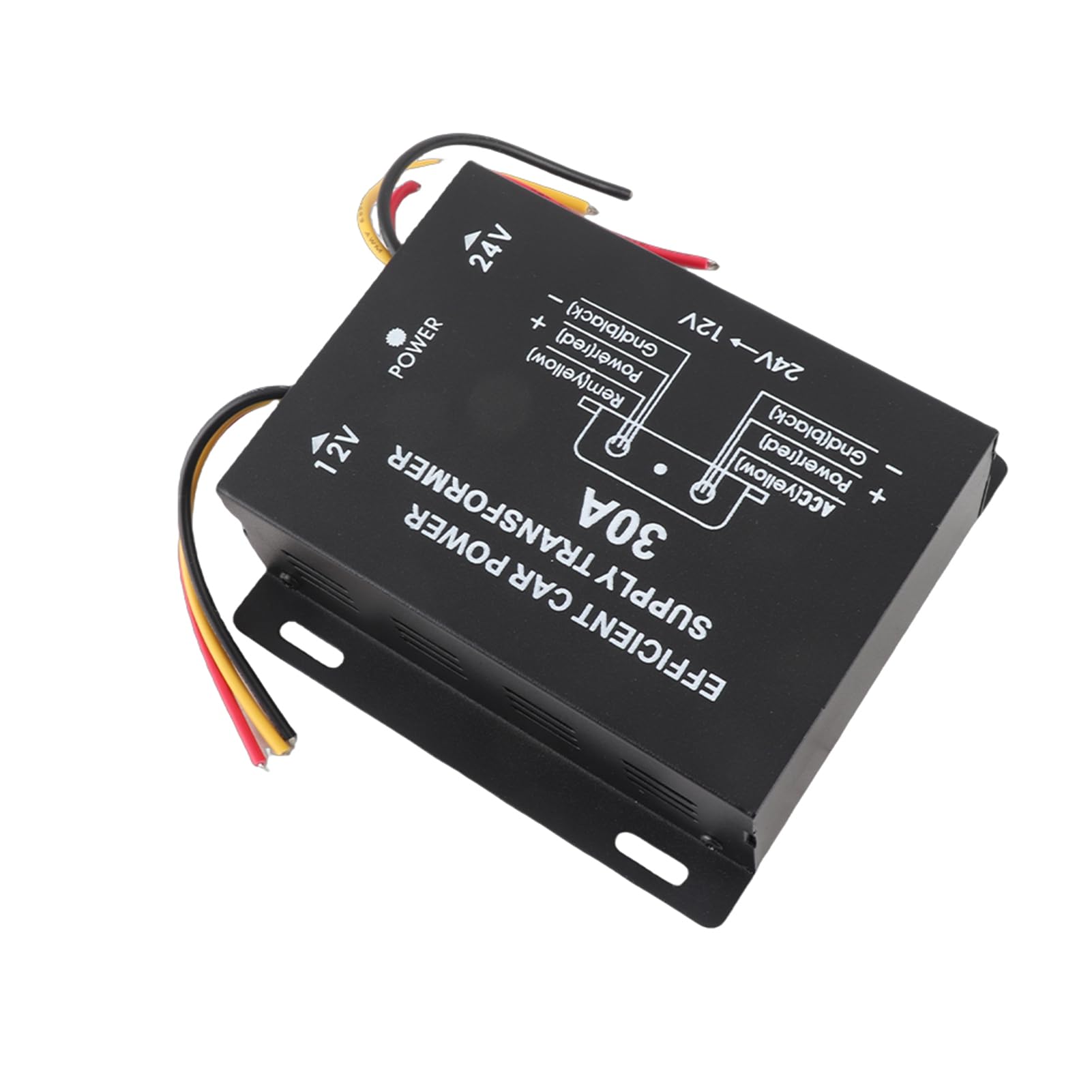 Trasformatore DC-DC 12V/24V A 30V 5A Per Starlink Mini – Convertitore Di Tensione IP68 Impermeabile, Alloggiamento In Alluminio, Efficienza 96% - 3