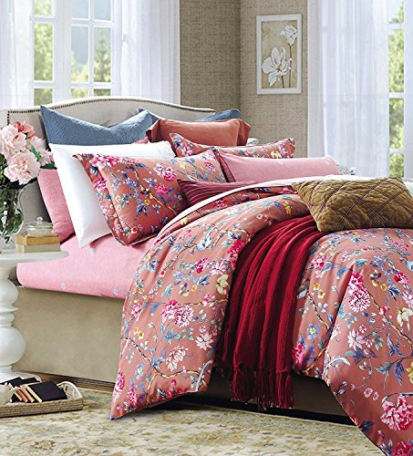 Funda de edredón de algodón cepillado transpirable para cama de matrimonio e individual 3