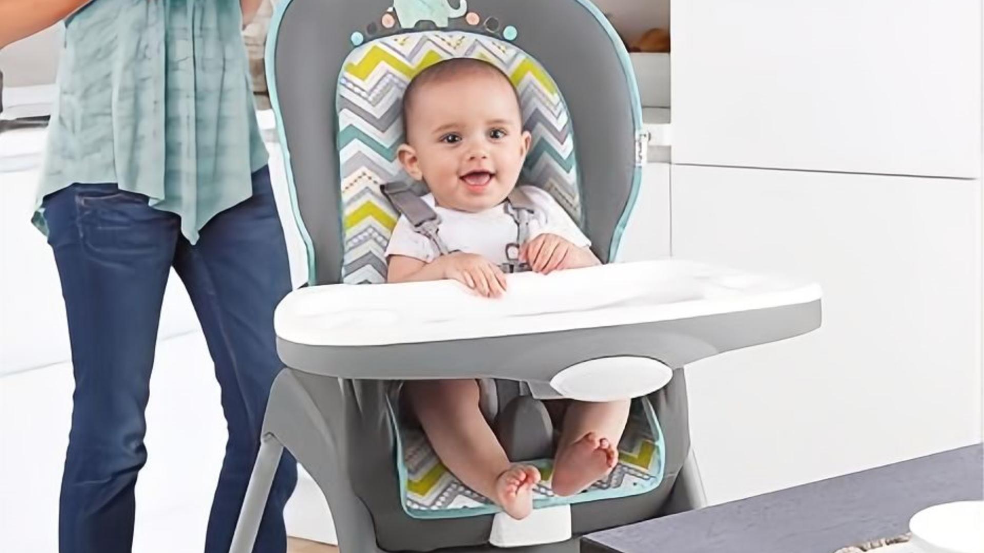 USTNIR 1 Pcs Harnais 5 Points Pour Poussette, Sangle De Sécurité Pour Chaise Haute, Ajustable Ceinture De Sécurité Pour Poussette, Pour Chaise Haute Bébé Landau Et Poussette