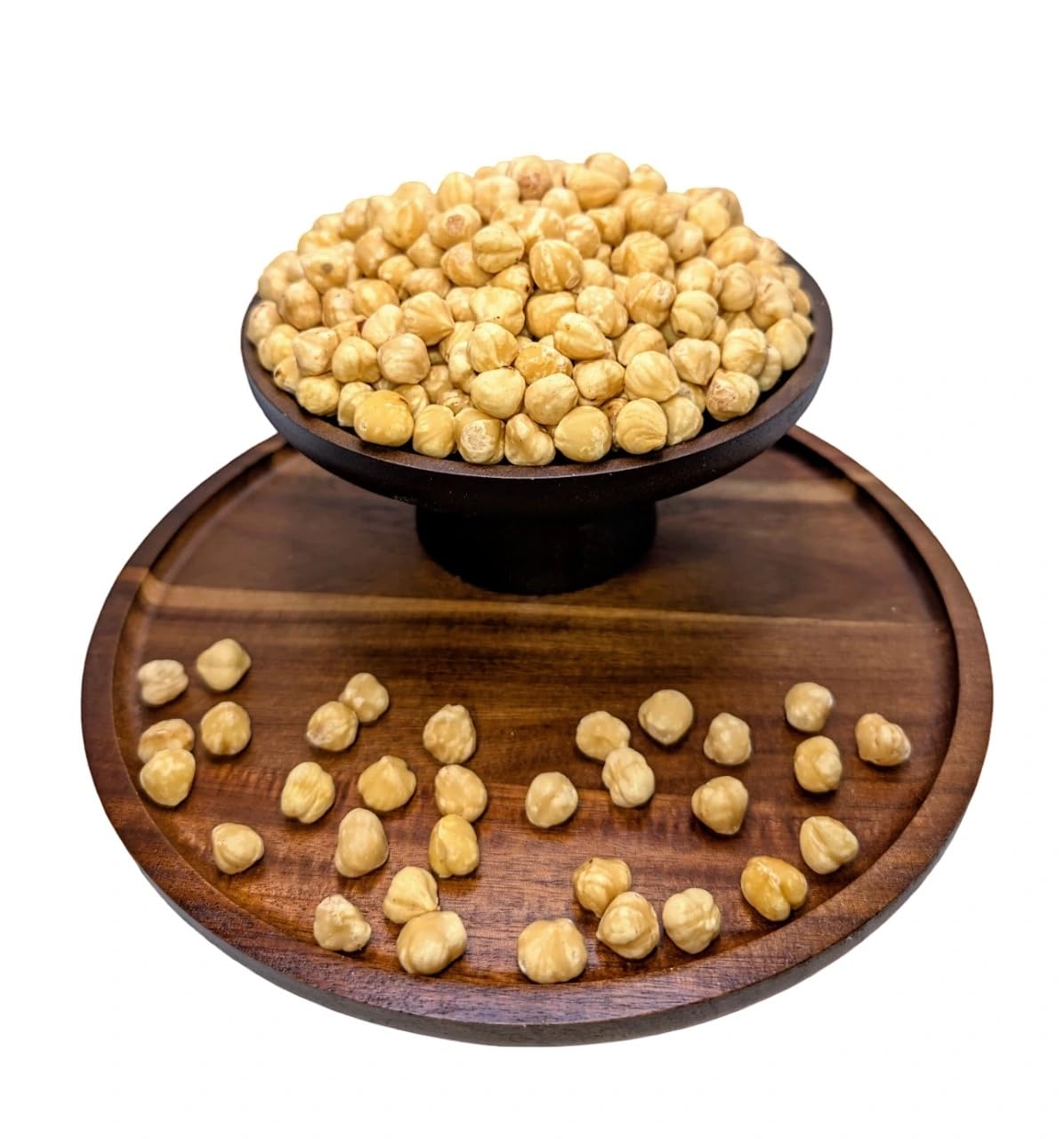 Haselnusskerne aus Piemont, Blanchiert & Geröstet, 100g-1000g, Reich an Vitamin E & Magnesium, Glutenfrei, 668 kcal/100g, Naturprodukt, Ideal zum Backen & Snacken (1000g)