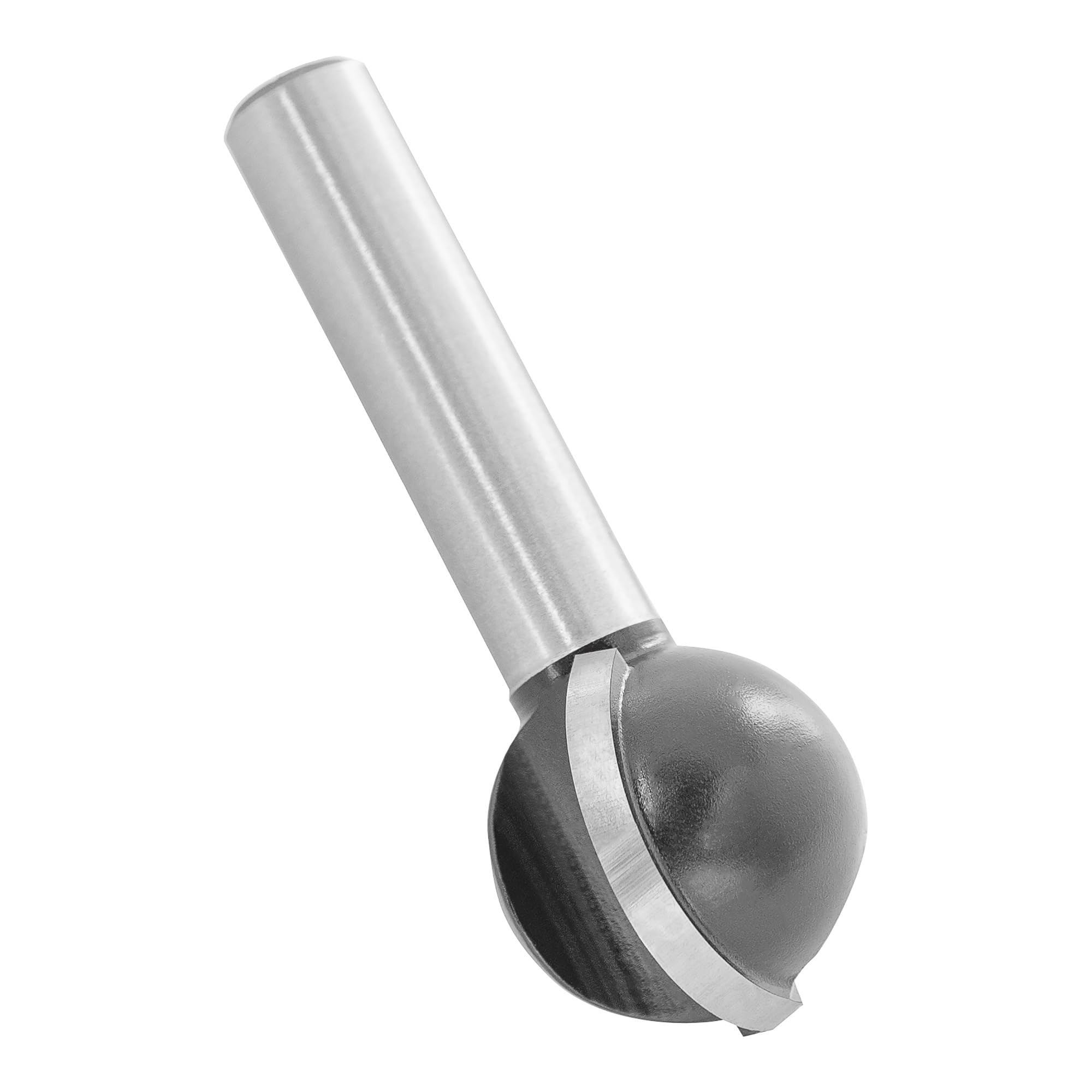 ENT 17070 Fresa esférica, en carburo, vástago (S) de 8 mm, diámetro (D) 20 mm, NL 18,93 mm, R 10 mm, SL de 32 mm, T 6 mm