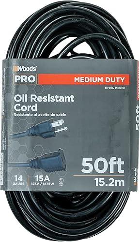 Miniatura 6 de Shop-Vac 5989300 - Aspiradora en seco y húmedo de acero inoxidable de 5 galones y 4.5 picos de HP + Woods 982452 SJTOW de 50 pies para uso agrícola