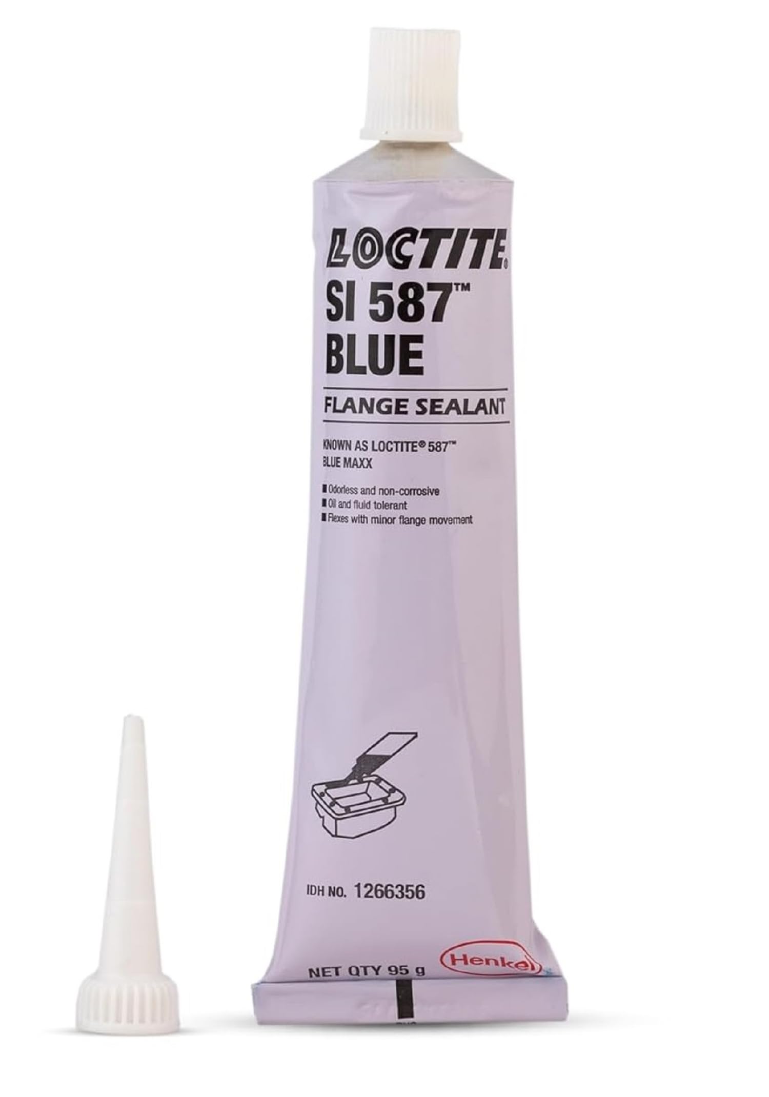 Loctite SI 587-95g | Gasketing | High Sealing | Plant maintenance and OEM | Engine oil resitant | High load bearing & shock absorbing | Suitable for temperature of 260°C | Multisubstrate Bonding