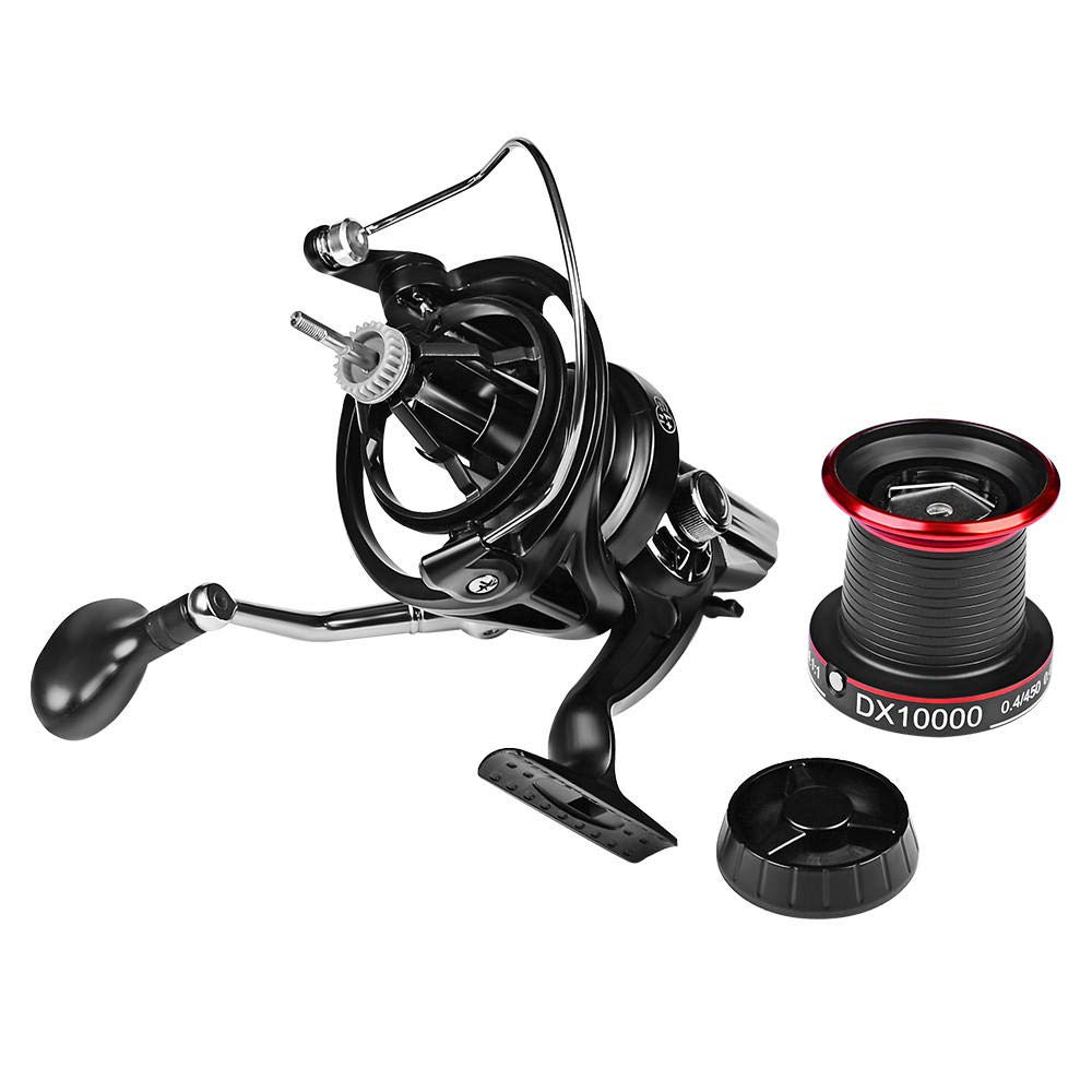 2021 Moulinet de pêche Fort 20KG Max Drag Sea Boat 8000-10000 Moulinet de Filature Carpe 14 + 1BB roulement en Acier Inoxydable-Noir_14_Série 9000