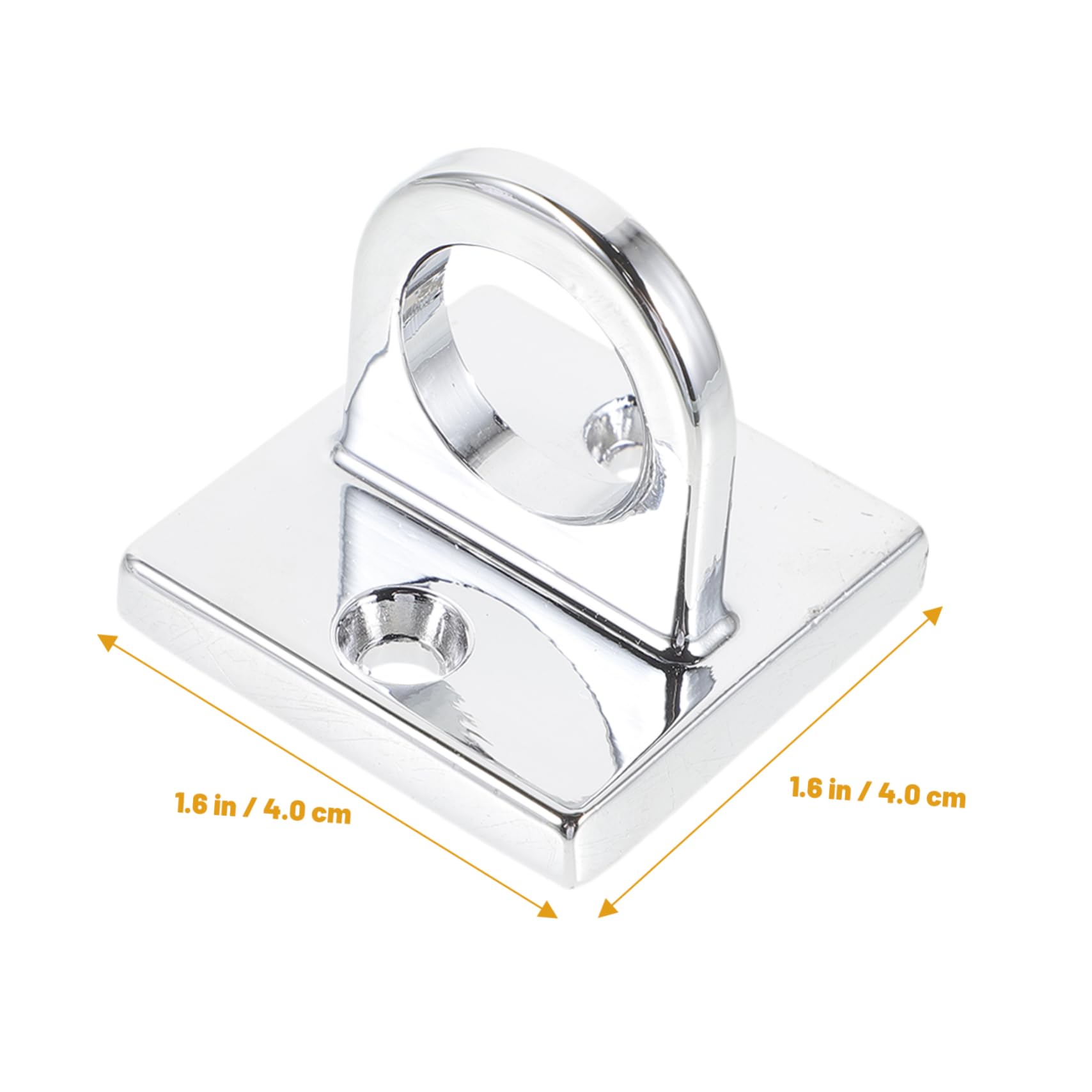 CIYODO Concierge Pole Hook Line Barrier for Hotels VIP Rope Circle Hook Crowd Control Rope Hook Crowd Control Stanchions Safety Barriers Line Barrier for Movie Theaters Zinc Alloy Silver