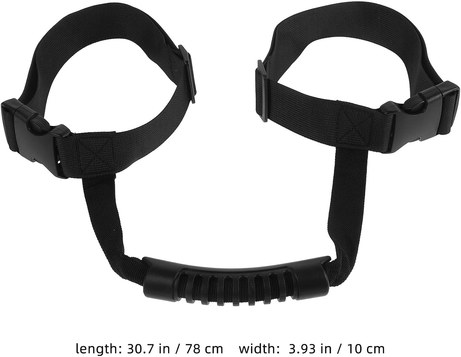 Cabilock Scuba Tank Carrier Strap Adjustable Non-Slip Cylinder Retaining Band Portable Black Diving Tank Holder for Scuba Dive Accessories and Diving Bottle Transport