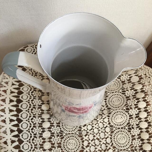 Amazon.co.jp: imane イマン ア ターブル フラワージャグ ホーロー製