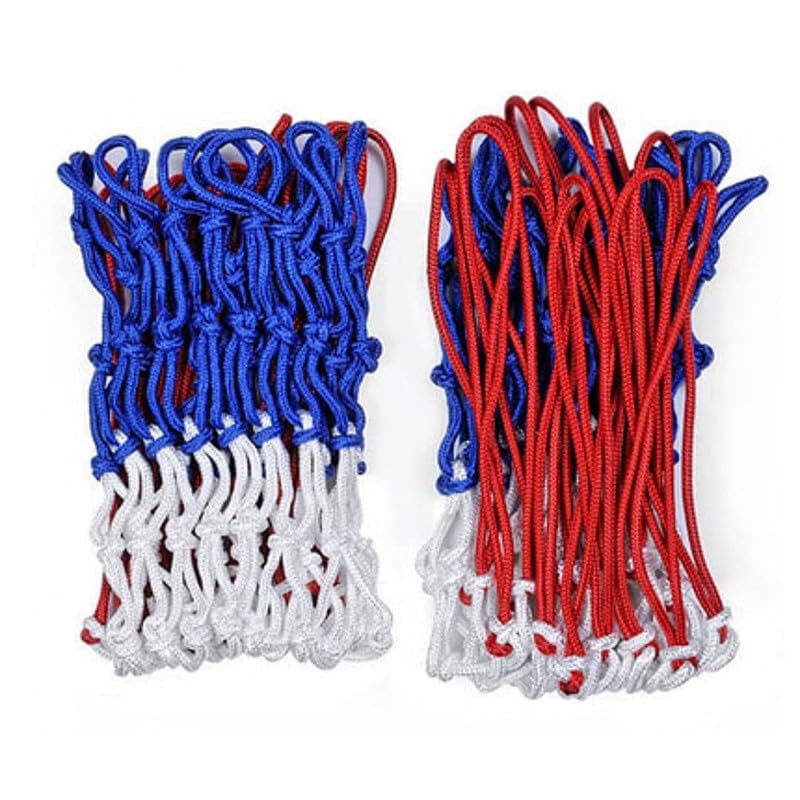 AYWAL Basketball Net Pair | Net for Basketball Playing | Suitable of Basketball Ring (Multicolor) N33 2