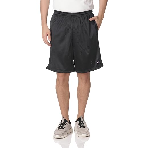 Champion Men's Long Mesh Short with Pockets