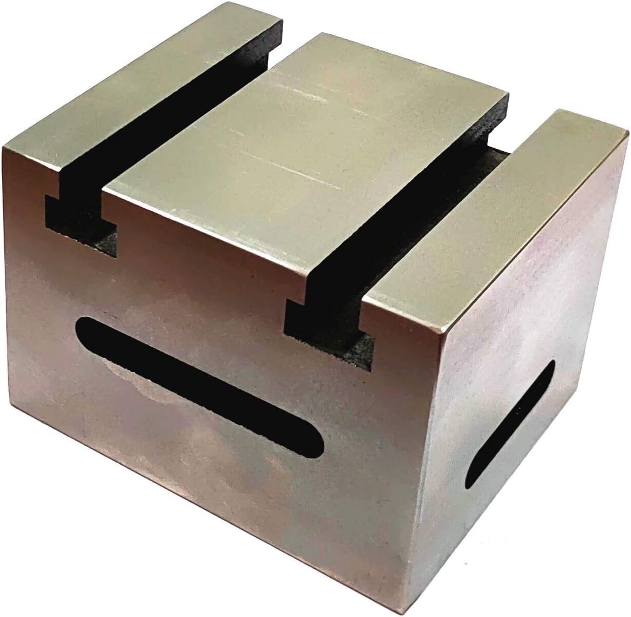 A.D. International Caste Iron Box Type T Slot Angle Plate (4" x 3-3/8" x 2-3/4" (100 x 85 x 60 mm))