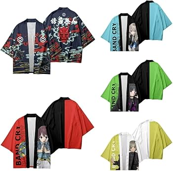 バンドリ 着物 Amazon | ガールズバンドクライ 安和昴 河原木桃香 井芹仁菜 羽織 和服