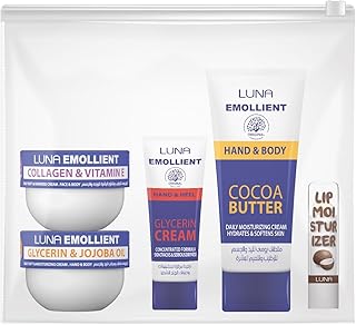 Luna Emollient, Lip Moist & Emollient Soft Cream Bundle bag