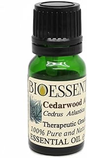 Cedarwood Atlas Essential Oil, ATLAS CEDAR, 100 Pure and Natural, Undiluted Therapeutic Grade, Origin Morocco, 10 mL