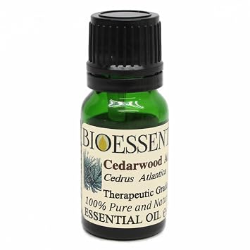Cedarwood Atlas Essential Oil, ATLAS CEDAR, 100 Pure and Natural, Undiluted Therapeutic Grade, Origin Morocco, 10 mL