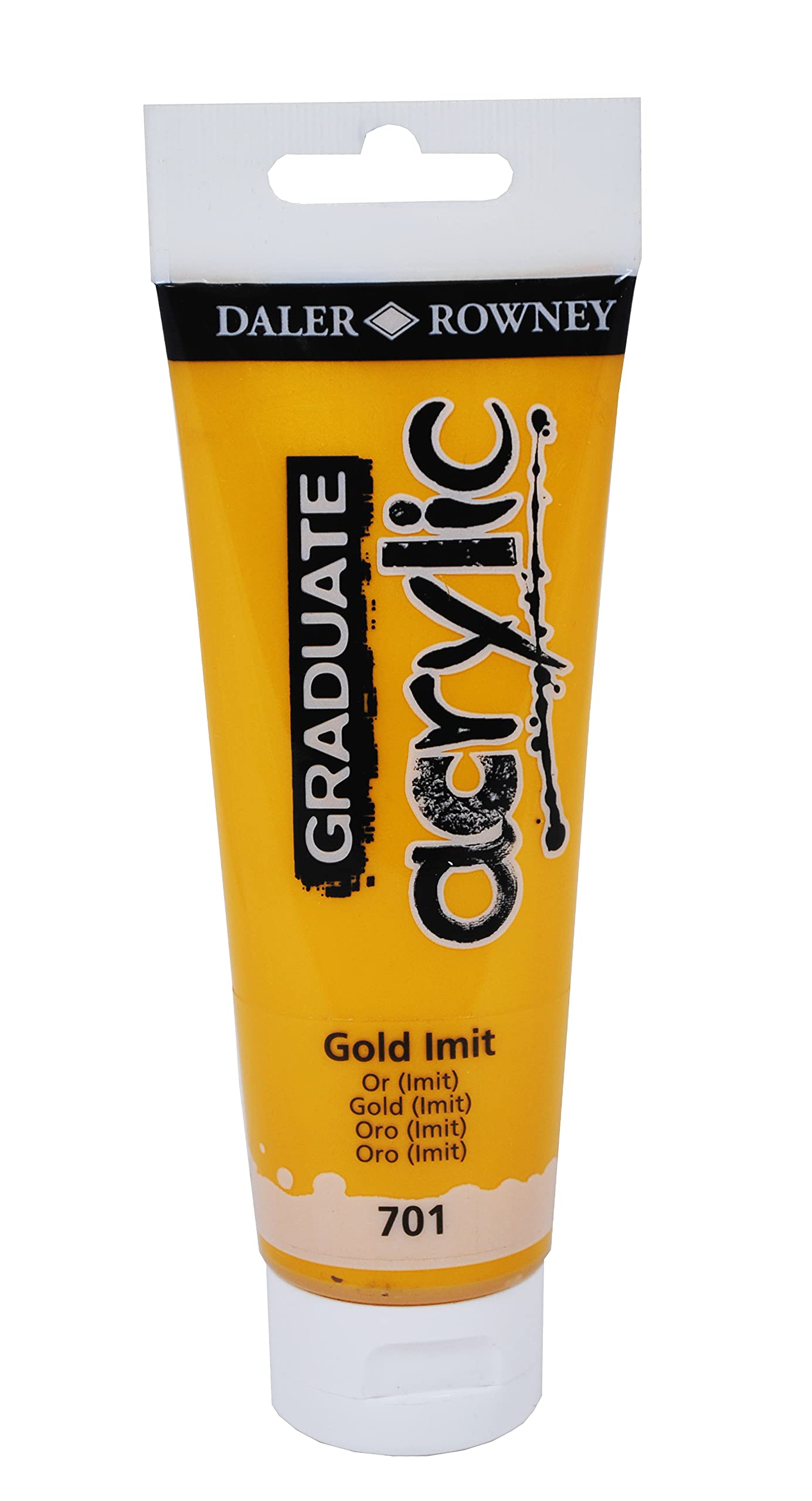 28503 - El Greco Acrylic, Tube De 150 Ml En Jaune Cadmium, Peinture
