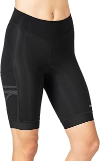 Terry Power Bike Short, Women's Compression Padded Cycling Short, Flex Air Chamois