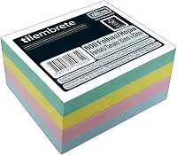 Tilibra - Bloco Tilembrete 92x82mm 600 Folhas 5 Cores - 1 un
