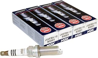 NGK LKAR7BIX-11S Iridium IX Spark Plugs 4-Pack - Extreme Ignitability, Superior Durability for Performance Engines