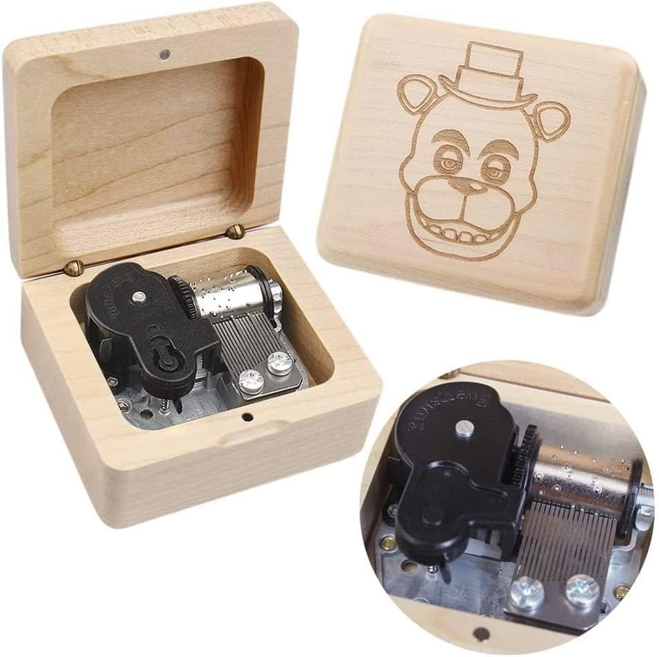 Sinzyo Music Box Vintage Wood Carved Mechanism Musical Boxs For Birthday Gift Valentine's Day Christmas Day (Toreador-Maple Wood Box)