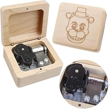 Sinzyo Mechanical Music Box Vintage Musical Box Christmas Valentine's Day Gift (Toreador-Maple Wood Box)