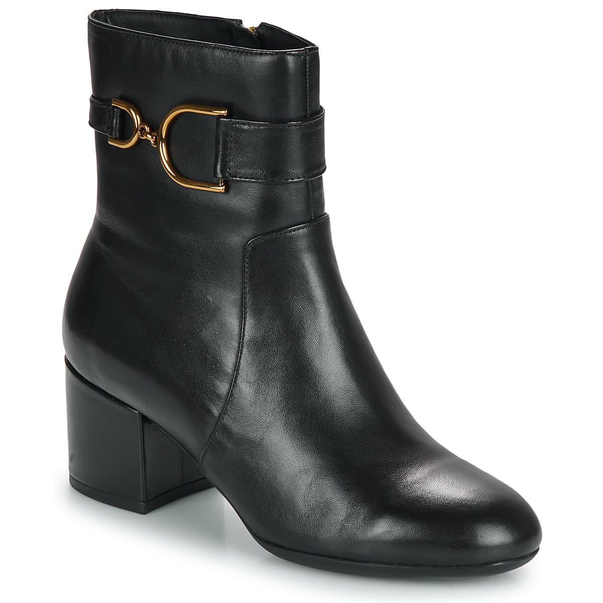 Geox Women's D Eleana B Ankle Boots, black, 7 UK