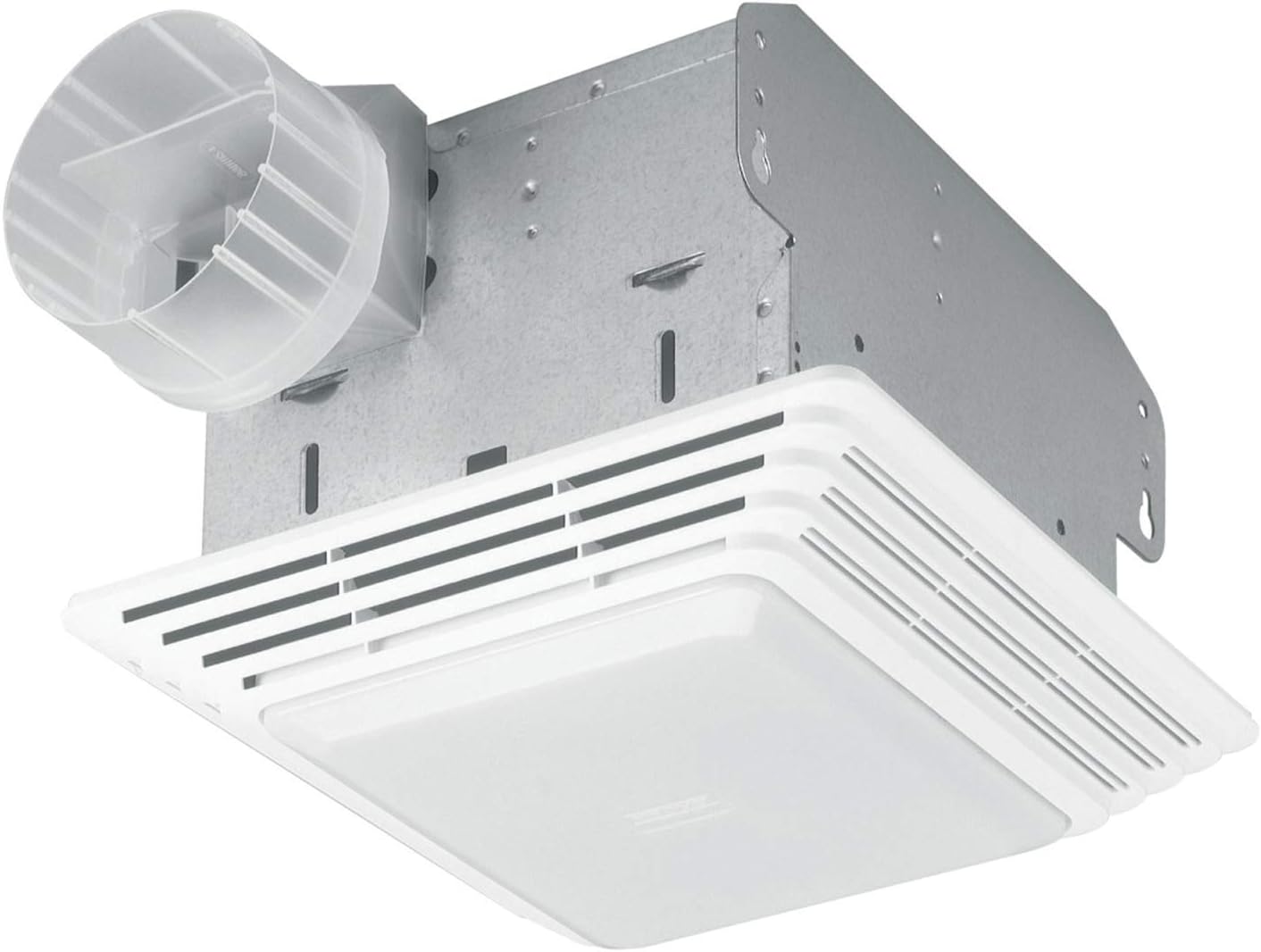 Broan HD80L Heavy Duty Ventilation Fan and Light, 80 CFM 2.5 Sones