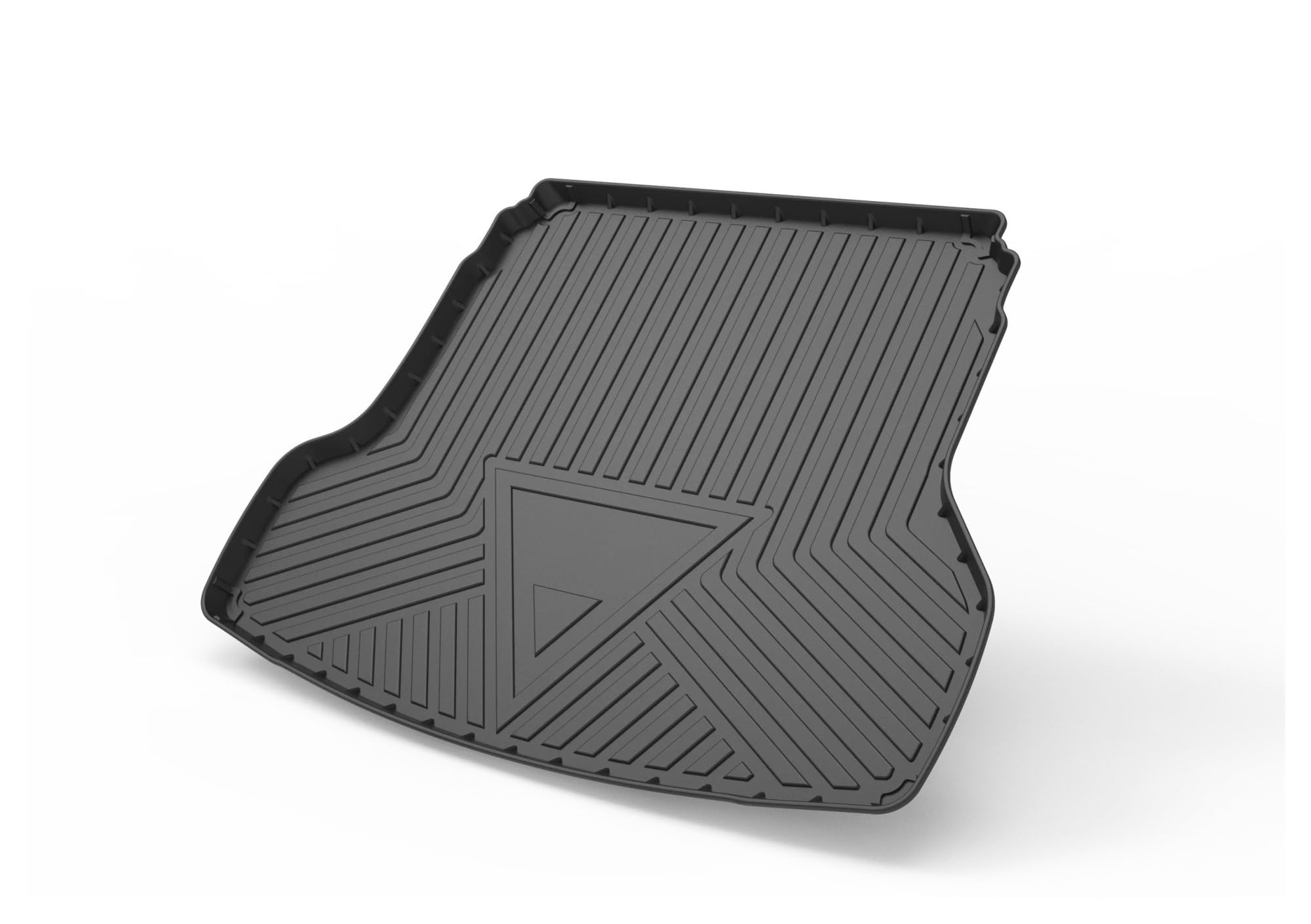 Auto-Kofferraum-Matten Für KIA K3 2019-2024 Gummi Matte Für Kofferraum TPE Auto Lagerung Box Pad Wasserdicht Hinten