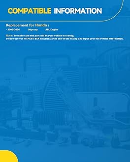 PHILTOP Front CV Axle for Honda Odyssey 2005-2006, 66-4224 66-4225 CV Axle Shaft 2 PCS